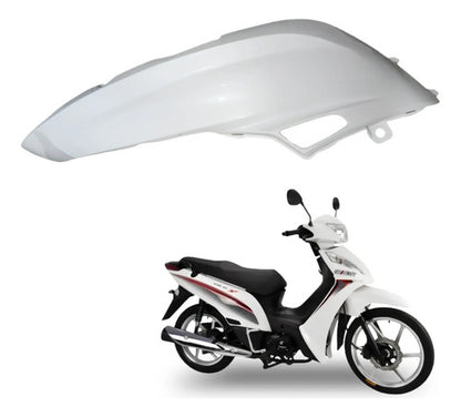 Rabeta Lateral Esquerda Iron Shineray Jet 50 2012 a 2019 Branco