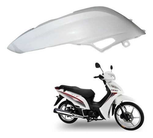 Rabeta Lateral Esquerda Iron Shineray Jet 50 2012 a 2019 Branco