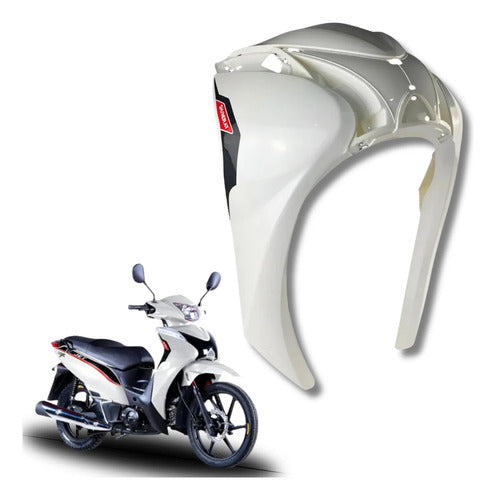 Carenagem Frontal Iron Shineray Jet 50 2020 a 2025 Jet 125 2023 a 2025 Branco