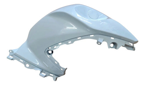Capa do Tanque Direita Yamaha Fazer Fz25 250 2018 a 2019 Branco Avariada