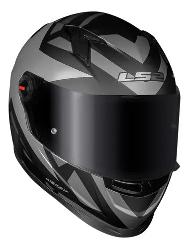 Capacete LS2 FF358 Starwar Preto Prata Fosco
