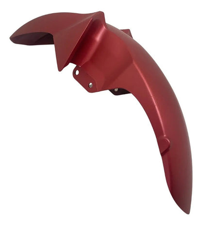 Paralama Dianteiro Yamaha Fazer 150 2014 a 2024 Vermelho Fosco