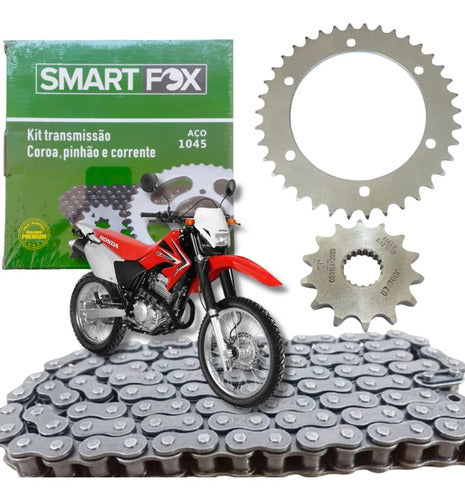 Kit Relação Smartfox sem Retentor Honda Tornado 250 2001 em diante 520H 104L 38/13T