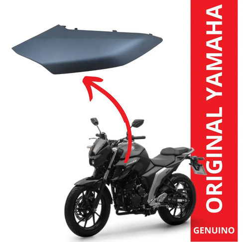 Tomada de Ar Esquerda Yamaha Fazer Fz25 250 2018 a 2024 Preto Fosco