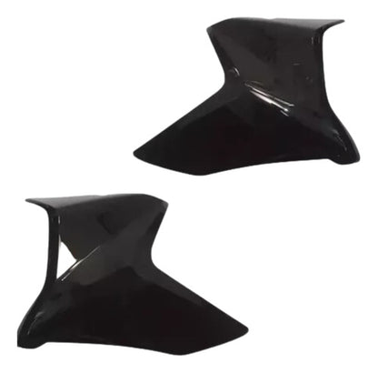 Par de Guias de Ar Abas do Tanque Sem Pintura Paramotos Honda Cb 300r 2013 a 2015 Preto