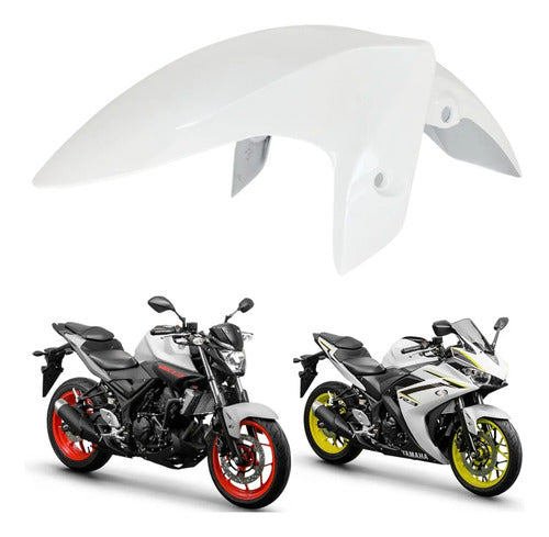 Paralama Dianteiro Yamaha Mt-03 Yzf-R3 2016 a 2020 Branco