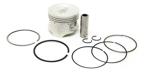 Kit Pistão com Anéis Magnetron Honda Biz 125 2009 a 2023 0,50 mm