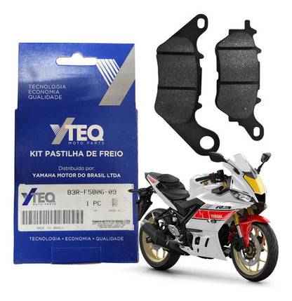 Pastilha de Freio Traseira Y-TEQ Yamaha Mt-03 Yzf-R3 2016 em diante