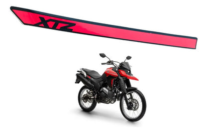 Adesivo da Aba do Tanque Direita Yamaha Lander 250 2025 Vermelho Sólido