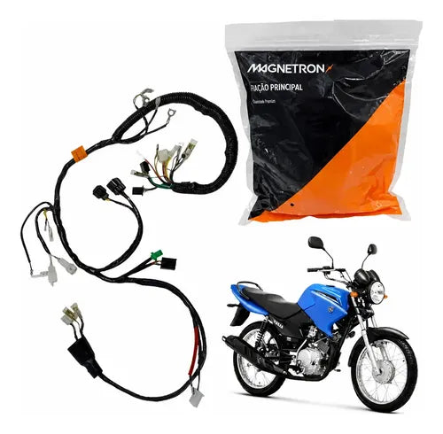 Fiação Chicote Elétrico Principal Magnetron Yamaha Factor 125 2014 a 2015 Versão K