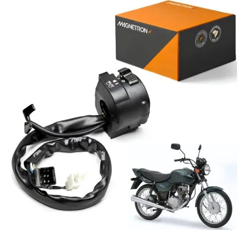 Interruptor do Farol com Seta Magnetron Honda Cg 125 Titan 2002 a 2004