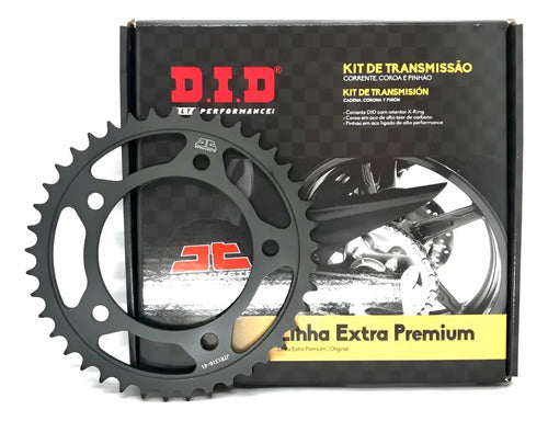 Kit Relação DID com Retentor Honda Cb 500f Cb 500x Cbr 500r 2014 em diante 520VO 112L 40/15T