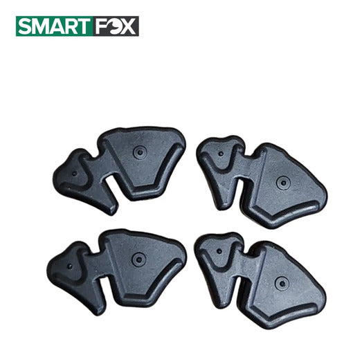 Jogo de Buchas do Coxim da Coroa Smartfox Honda Biz 100 125 Biz 110i 4 Peças