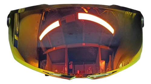 Viseira MT Helmets V-28B Stinger 2 Thunder 4 e Braker Revo Vermelho