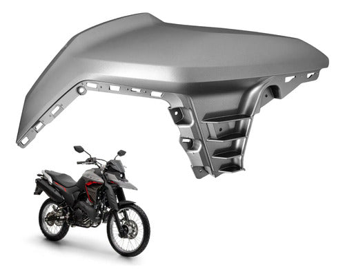 Capa do Tanque Direita Yamaha Lander 250 2025 Cinza Fosco