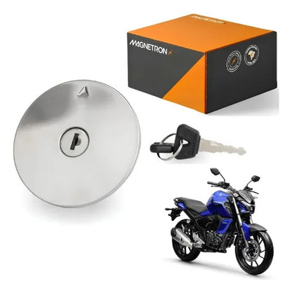 Tampa do Tanque de Combustível Magnetron Yamaha Crosser 150 2015 a 2023 Fazer Fz15 150 2023 a 2025