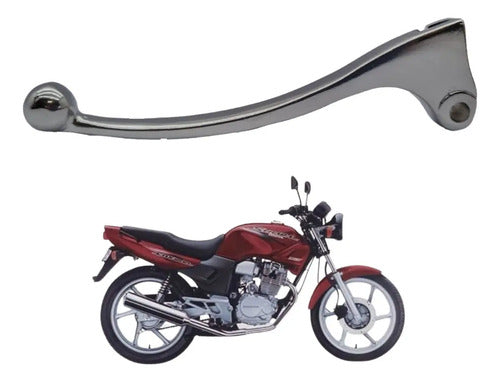 Manete de Embreagem Cometa Honda Cg 150 Titan Cbx 200 Strada 250 Twister Cromado