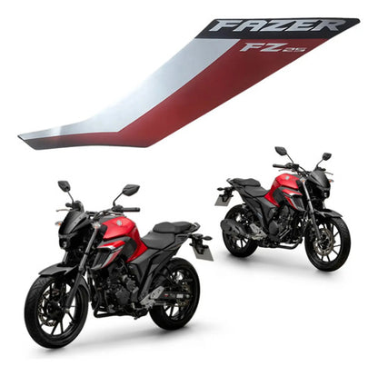 Adesivo da Aba do Tanque Esquerda Yamaha Fazer Fz25 250 2024 Vermelho
