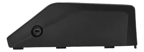 Tampa da Caixa de Ferramentas com Pino de Trava Paramotos Honda Xre 300 2010 a 2018 Preto