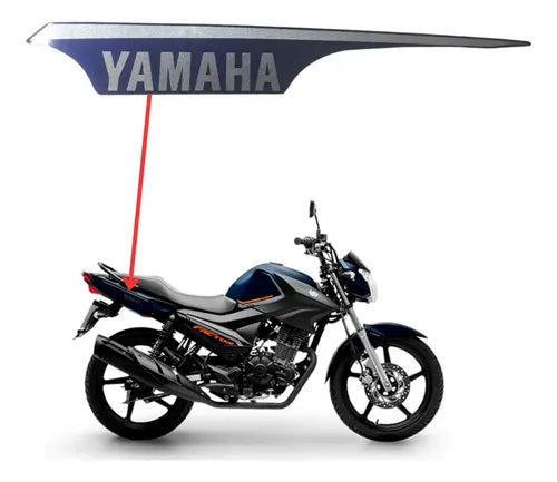 Adesivo da Rabeta Traseira Esquerda Yamaha Factor 150 2024 Azul