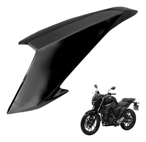 Guia de Ar Aba do Tanque Esquerda Yamaha Fazer Fz25 250 2025 Preto Metálico