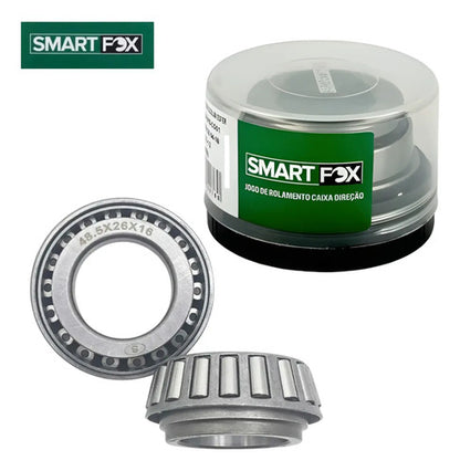 Caixa de Direção com Rolamentos Cônicos Smartfox Honda Cg 125 150 160 Titan Fan Start