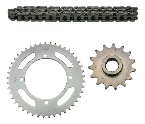 Kit Relação RK com Retentor Honda Cb 600f Hornet Cbr 600rr 2008 a 2015 525KRO 118L 43/16T