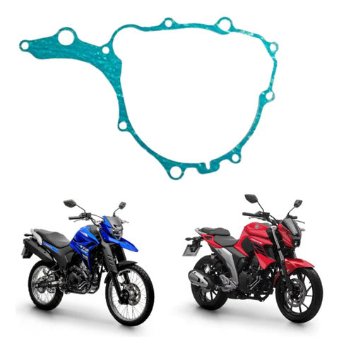 Junta da Tampa da Carcaça Esquerda Yamaha Fazer Fz25 250 2018 a 2024 Lander 250 2017 a 2024