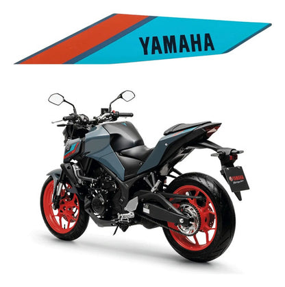 Adesivo da Rabeta Lateral Esquerda Yamaha Mt-03 2023 a 2024 Verde