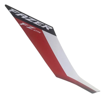 Adesivo da Tomada de Ar Direita Yamaha Fazer Fz25 250 2024 Vermelho
