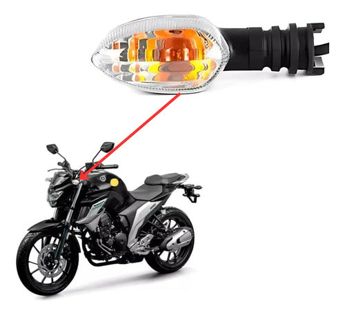 Pisca Dianteiro Esquerdo Yamaha Fazer Fz25 250 2018 a 2021