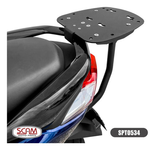 Suporte de Baú Bagageiro Scam Yamaha Nmax 160 2021 a 2024