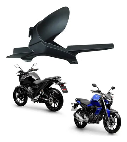 Paralama Traseiro Interno com Capa da Corrente Yamaha Fazer Fz15 150 2023 a 2025
