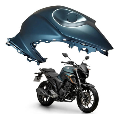 Carenagem Capa do Tanque Direita Yamaha Fazer Fz25 250 2024 a 2025 Verde Fosco