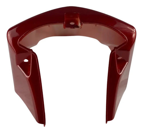 Paralama Dianteiro Iron Shineray Jet 50 125 2020 a 2025 Vermelho Brilhante