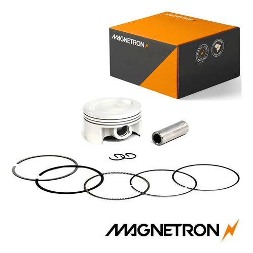 Kit Pistão com Anéis Magnetron Honda Pcx 150 2013 a 2015 0,75 mm