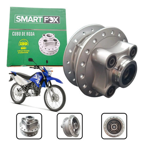 Cubo da Roda Traseira com Rolamentos Smartfox Yamaha Xtz 125 2003 em diante