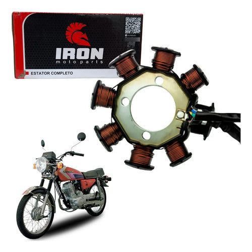 Magneto Estator Iron Shineray Wuyang 125 150 200 7 Bobinas