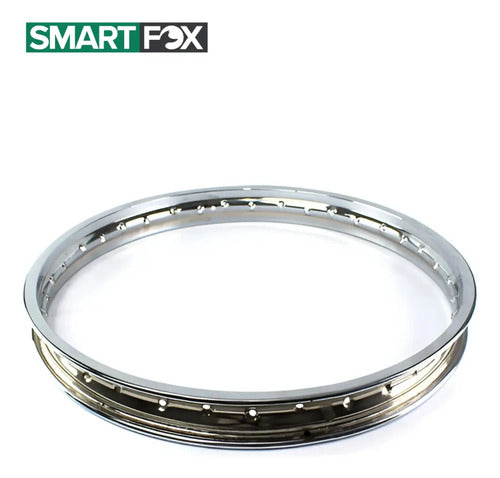 Aro de Roda Traseira Smartfox Honda Xlr 125 Tornado 250 Yamaha Ténéré Lander 250 2.15x18 Cromado