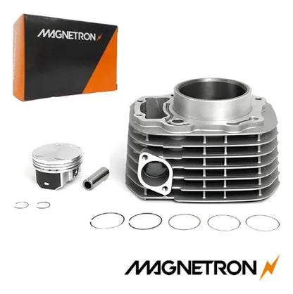 Kit Cilindro Pistão e Anéis Magnetron Honda Cb 250f Twister 2016 em diante Crf 250f 2019 a 2024