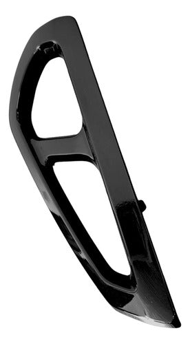 Moldura da Aba do Tanque Direita Yamaha Fazer Fz15 150 2023 em diante Preto