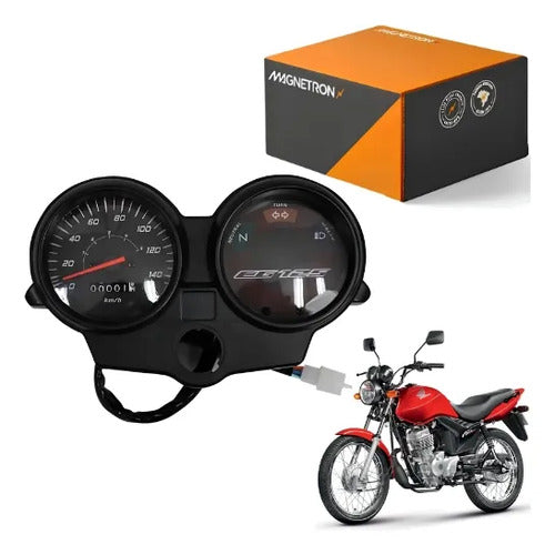 Medidor Painel Velocímetro Magnetron Honda Cg 125 Fan 2009 a 2013