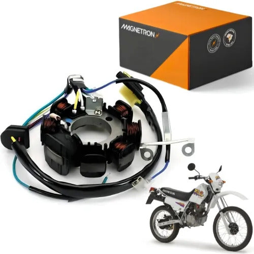 Magneto Estator com Bobina de Pulso Magnetron Honda Cg 125 Titan 1999 a 2001 Xlr 125 2000