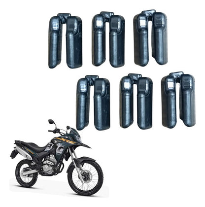 Jogo de Buchas do Coxim da Coroa Smartfox Honda Xre 300 Nx 400 Falcon 6 Peças