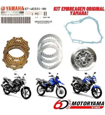 Kit Embreagem Yamaha Crosser Factor Fazer 150