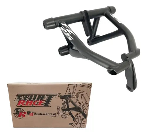 Protetor de Motor Stunt Race Cage Yamaha Fazer Fz25 250 2018 em diante Preto Fosco