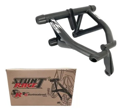 Protetor de Motor Stunt Race Cage Yamaha Fazer Fz25 250 2018 em diante Preto Fosco