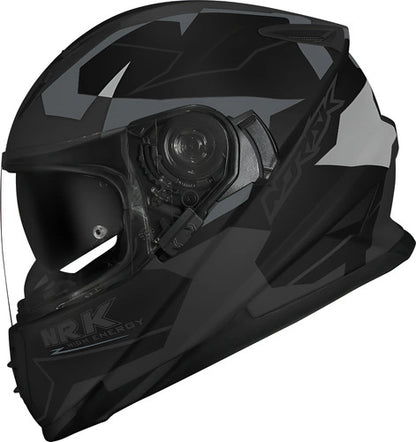 Capacete Norisk FF302 Soul District com Óculos Solar Interno Preto Cinza Fosco