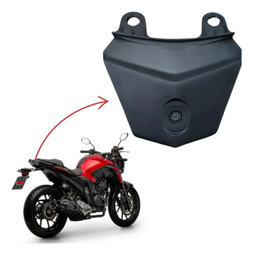 Rabeta Central Paramotos Yamaha Fazer Fz25 250 2018 a 2025 Preto