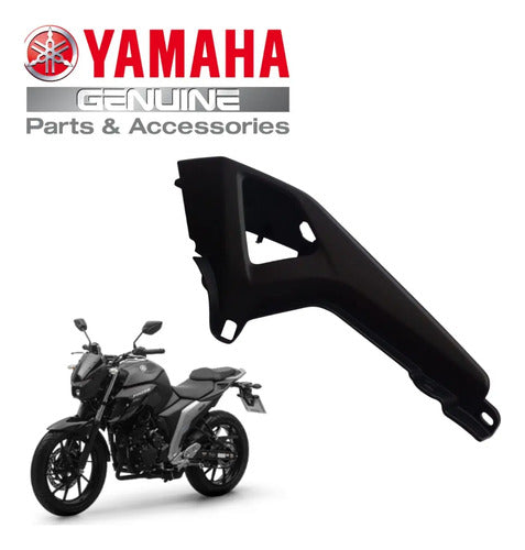 Rabeta Lateral Esquerda Yamaha Fazer Fz25 250 2020 a 2024 Preto Fosco
